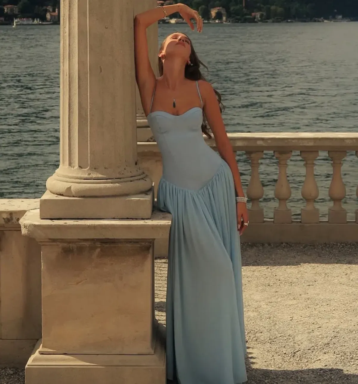 FENITY Amelia Dress Blue 8 - Image 1