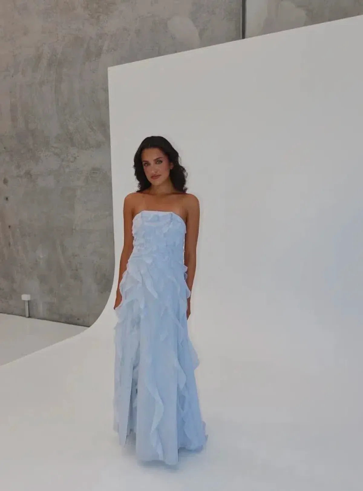 🩵 Aje ALLAIRIE GOWN in Pastel Blue - Size 8 AU 🩵 Ruffled Tiered Maxi Dress 🩵 - Image 12