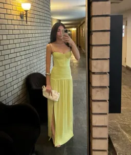 MANNING CARTELL DOUBLE TIME PLEAT DRESS in Pistachio AU 6 for rent on The Volte - image 6