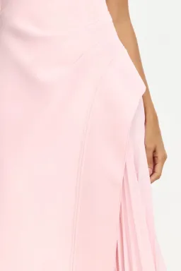 Acler Limosa Maxi Dress; Fairy Floss pink; size 12 for rent on The Volte - image 4