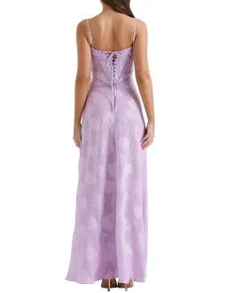 SEREN VINTAGE FLORAL LACE BACK MAXI DRESS for rent on The Volte - image 2