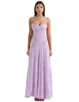 SEREN VINTAGE FLORAL LACE BACK MAXI DRESS for rent on The Volte - image 1