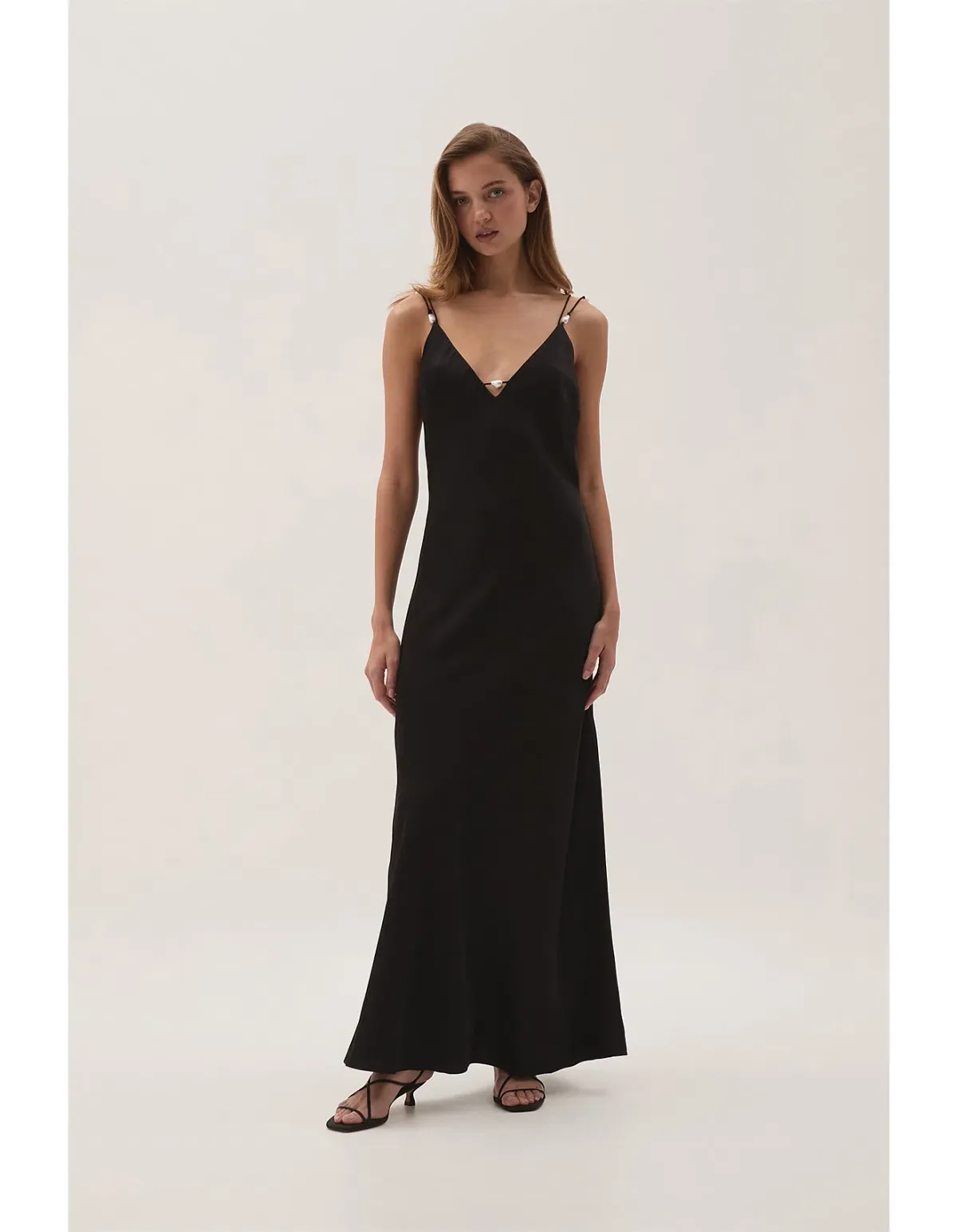Aje Studio Agate cross back black dress 10 - Image 3