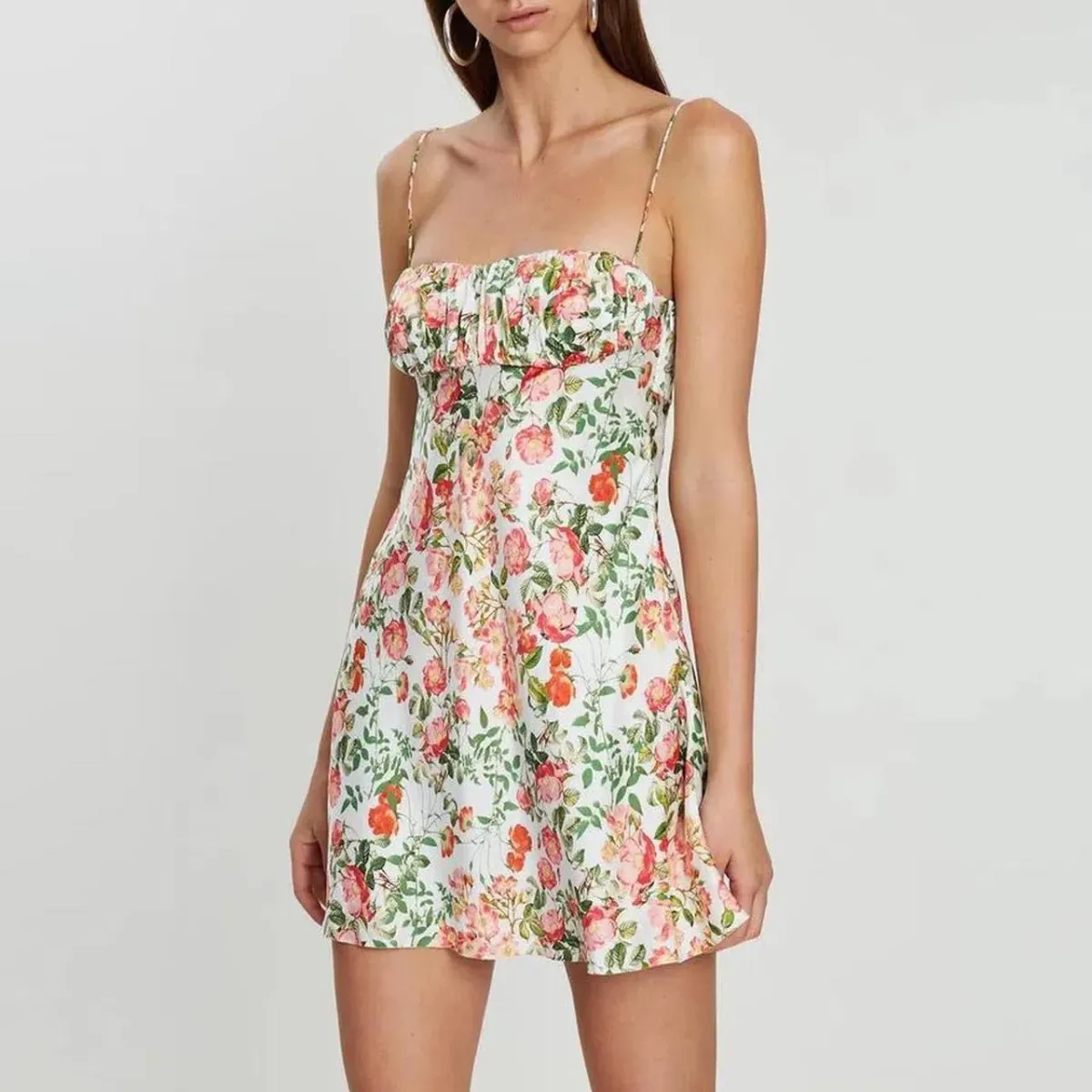 Bec & Bridge Camellia Delights silk mini dress 12 - Image 1