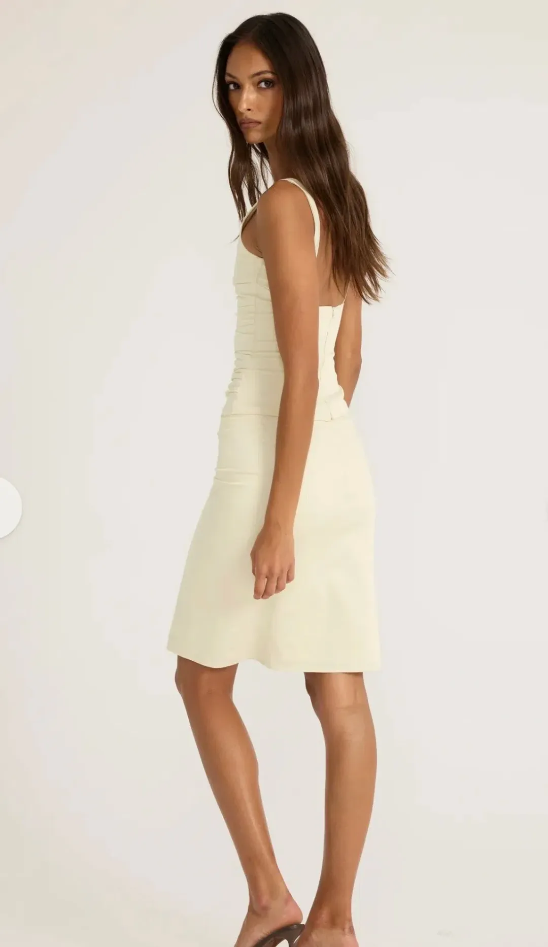 Atlein top and midi skirt set for rent on The Volte - main image