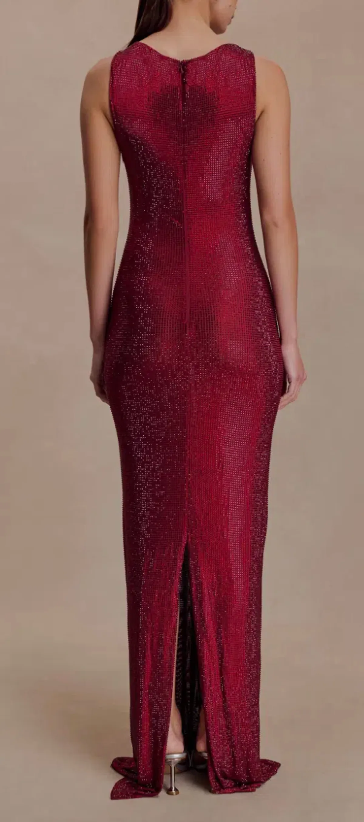 Magnolia Sleeveless Diamante Maxi Dress - Image 2