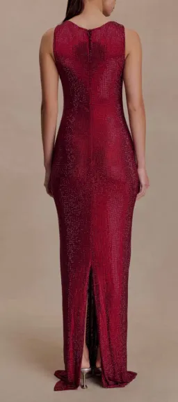 Magnolia Sleeveless Diamante Maxi Dress for rent on The Volte - image 2