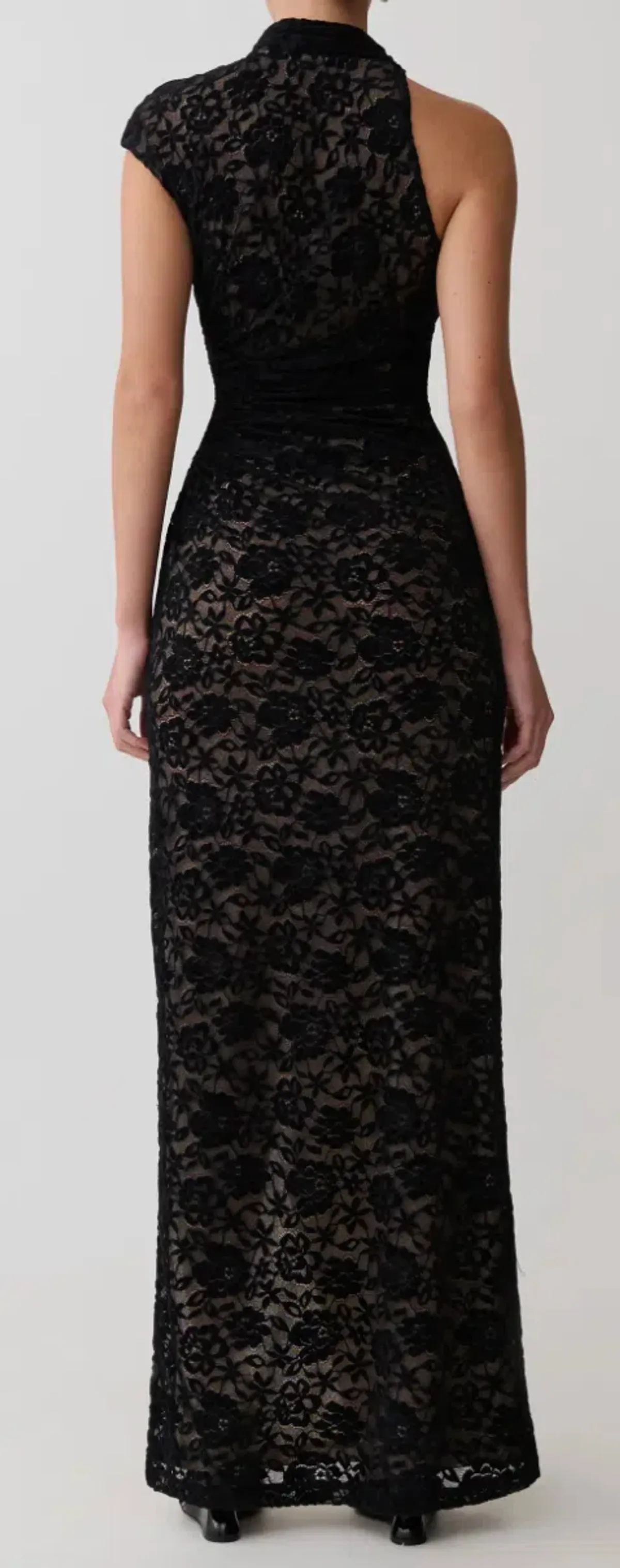 One Shoulder Maxi Dress - Image 2