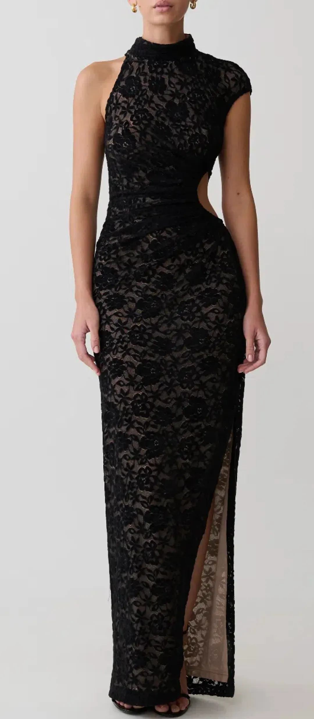 One Shoulder Maxi Dress for rent on The Volte - main image