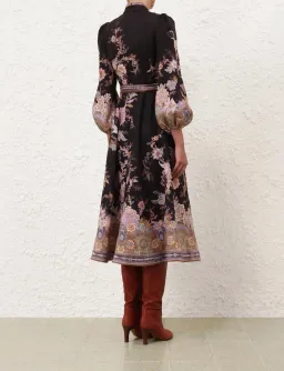Zimmermann Luna Button Midi Dress - size 1 for rent on The Volte - image 4