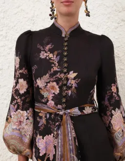 Zimmermann Luna Button Midi Dress - size 1 for rent on The Volte - image 3