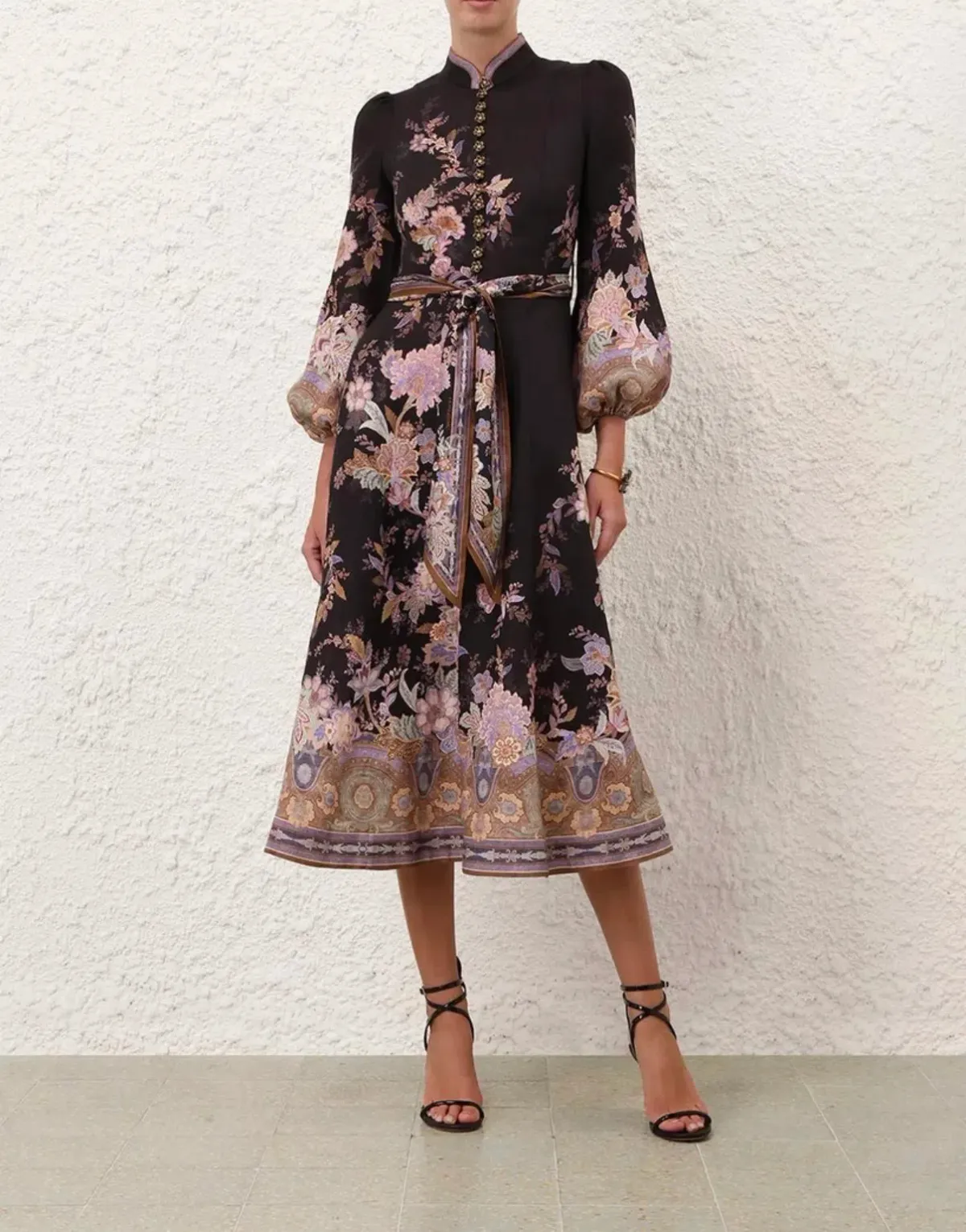 Zimmermann Luna Button Midi Dress - size 1 - Image 1