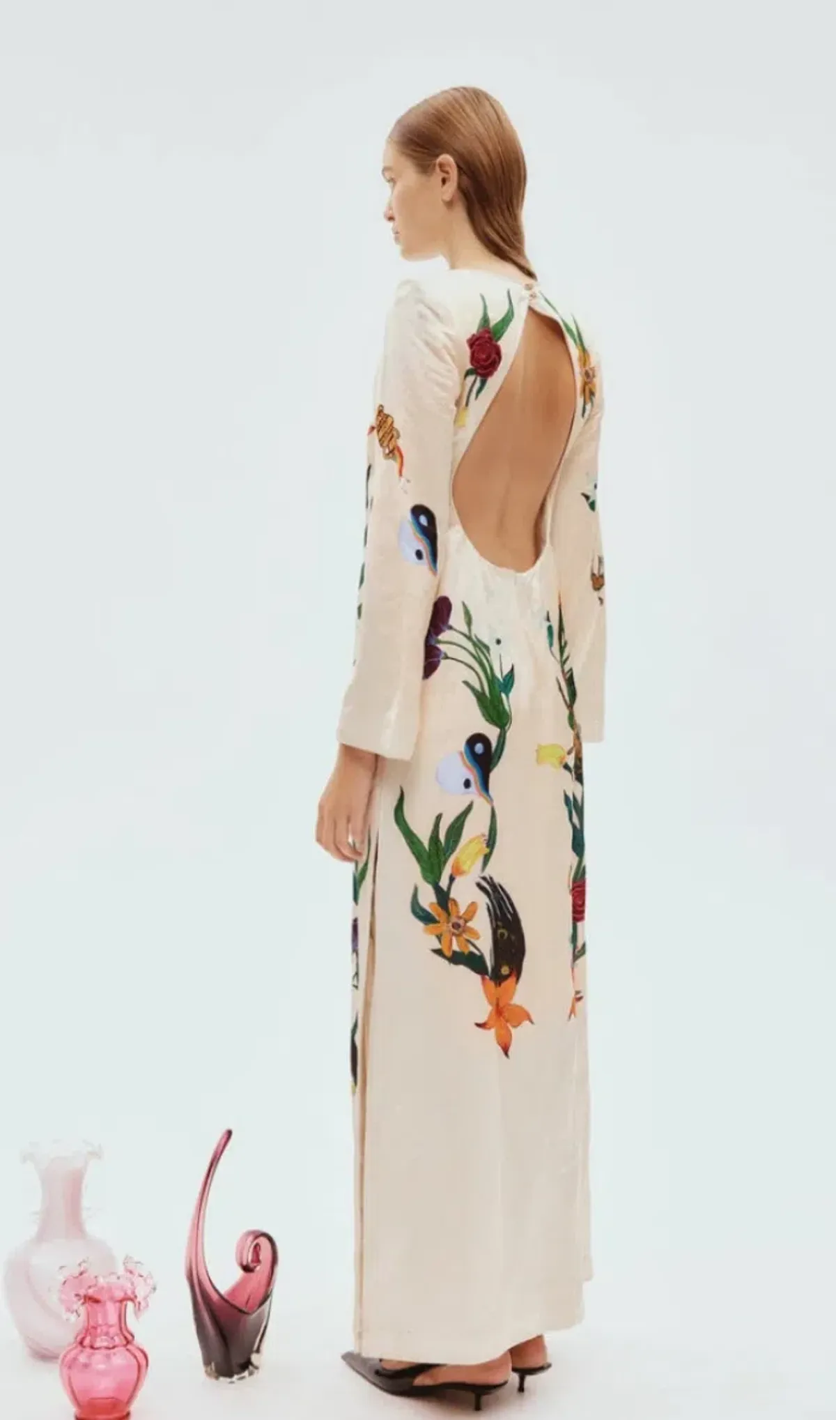 Alemais Zelda Midi Dress Size AU 8 - Image 3