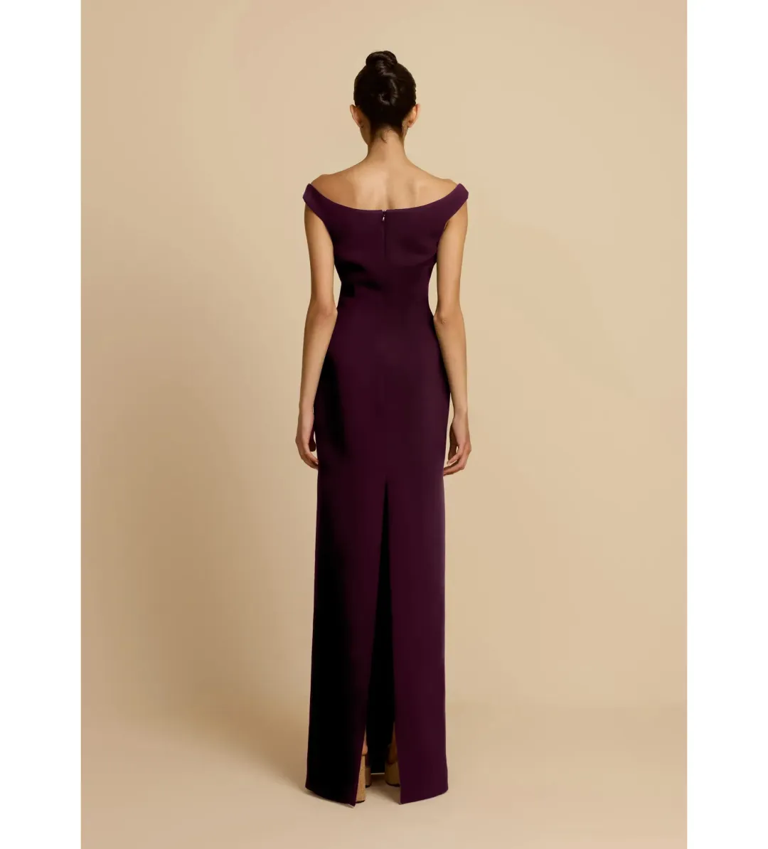 Arcina Ori Ellery Maxi Dress Plum Size S/AU 8 for rent on The Volte - main image