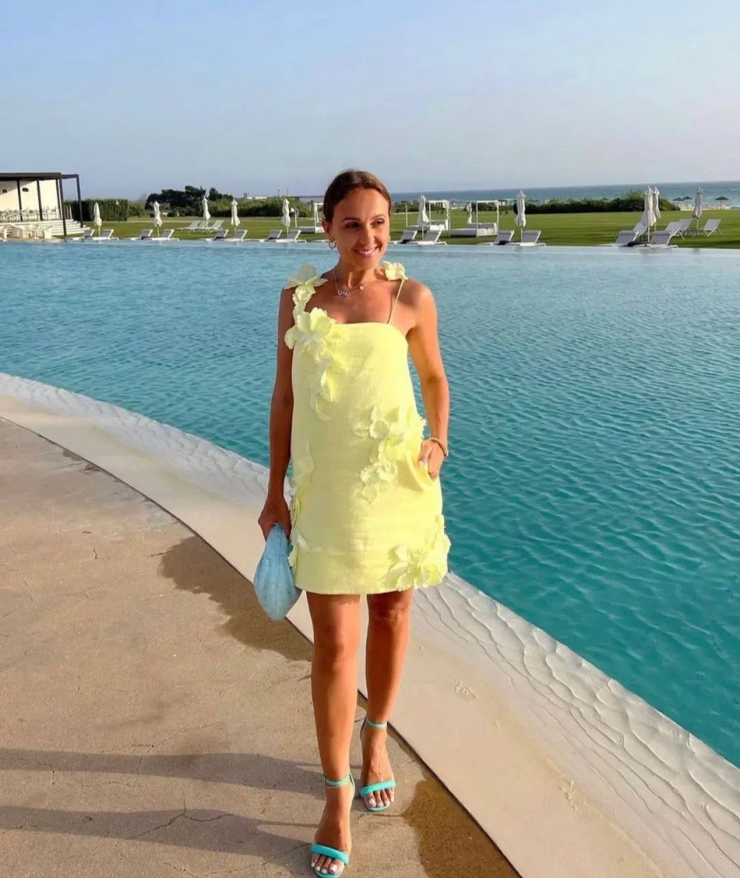 Zimmermann High Tide Shift Flower Mini Dress size 0 / 8 for rent on The Volte - main image