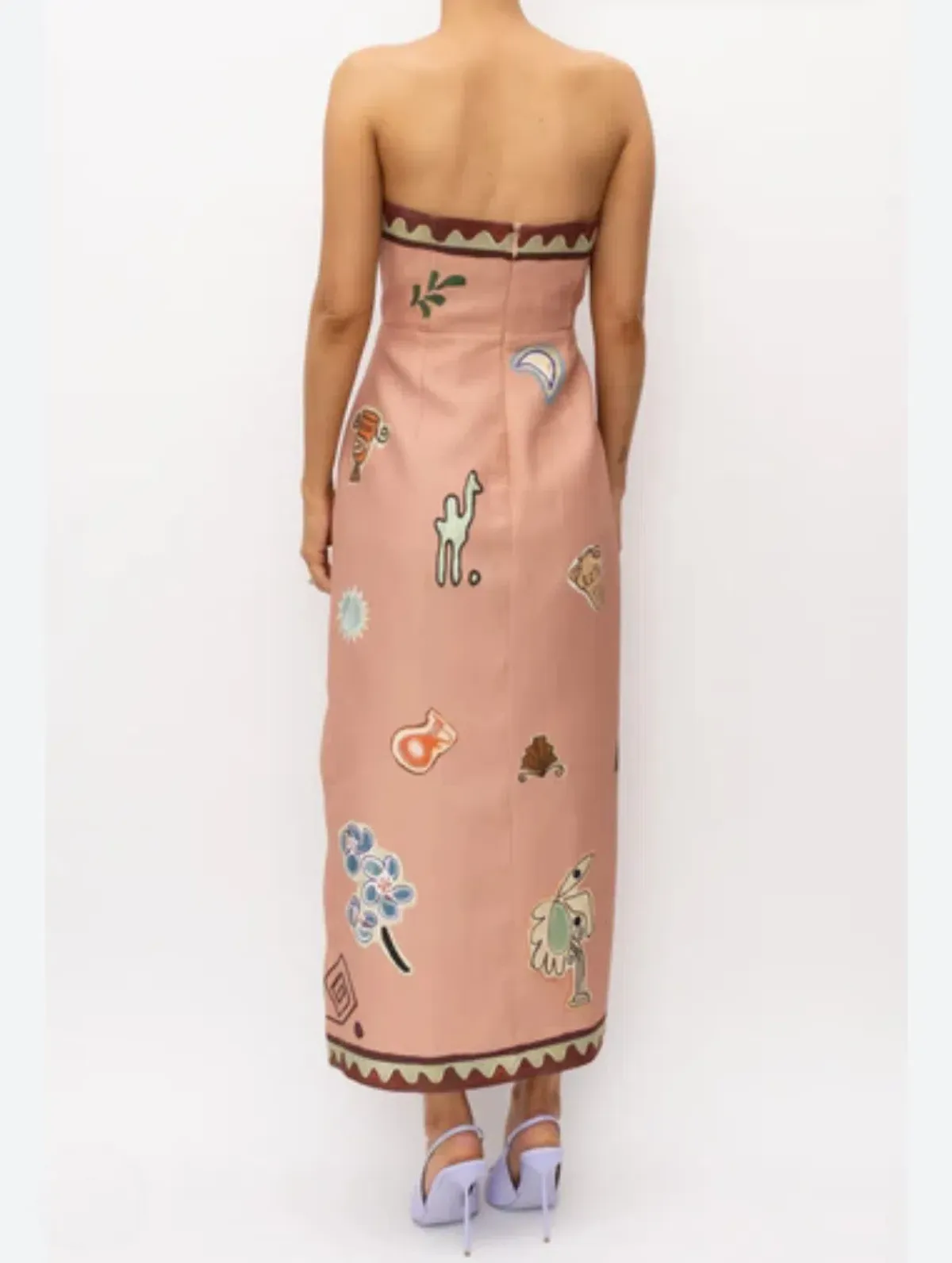 Alemais x La Sirena Exclusive Laurence Midi Dress Size 8 - Image 4
