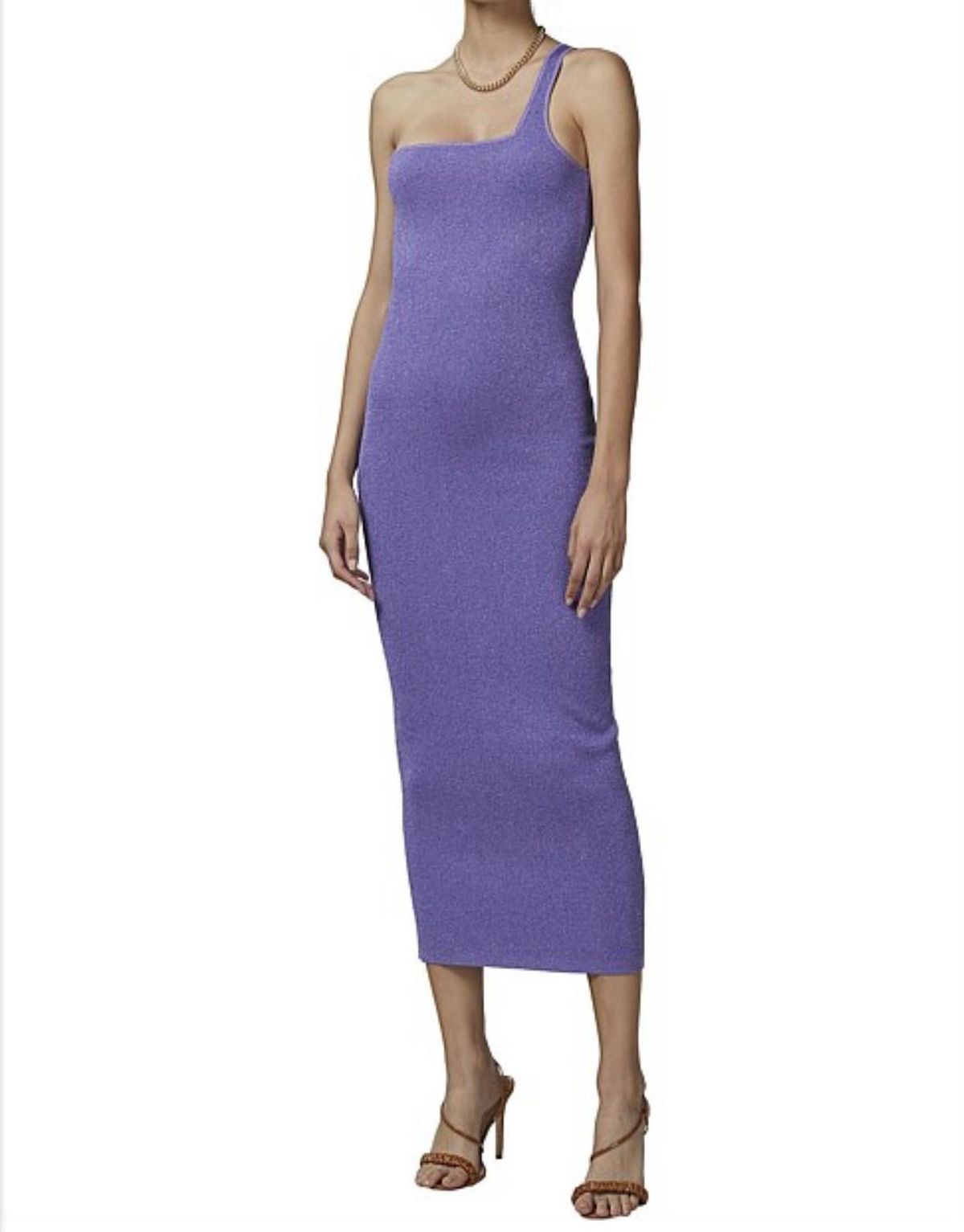 Bec & Bridge Adalane asym knit midi dress for rent on The Volte - main image