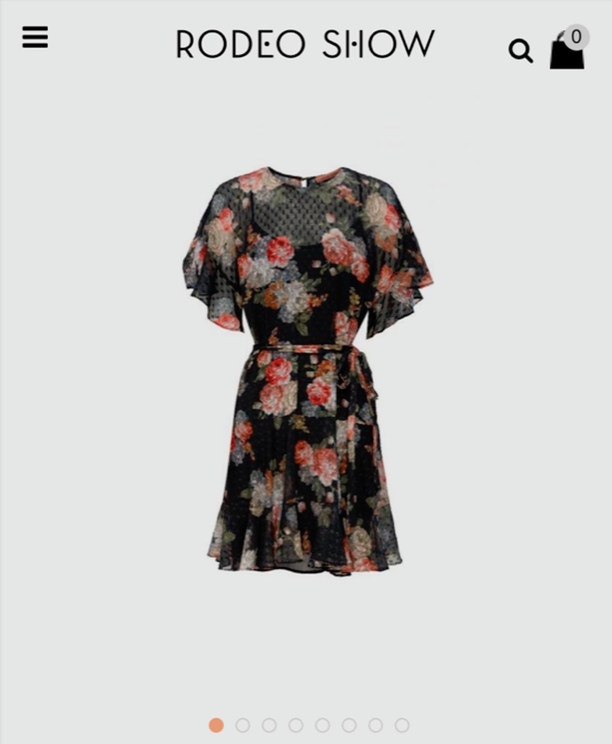 Rodeo Show Sicily mini dress size 14 for rent on The Volte - main image