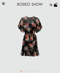 Rodeo Show Sicily mini dress size 14 for rent on The Volte - image 1