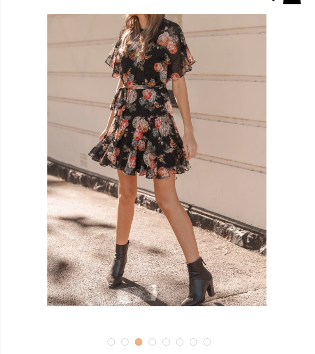 Rodeo Show Sicily mini dress size 14 for rent on The Volte - main image