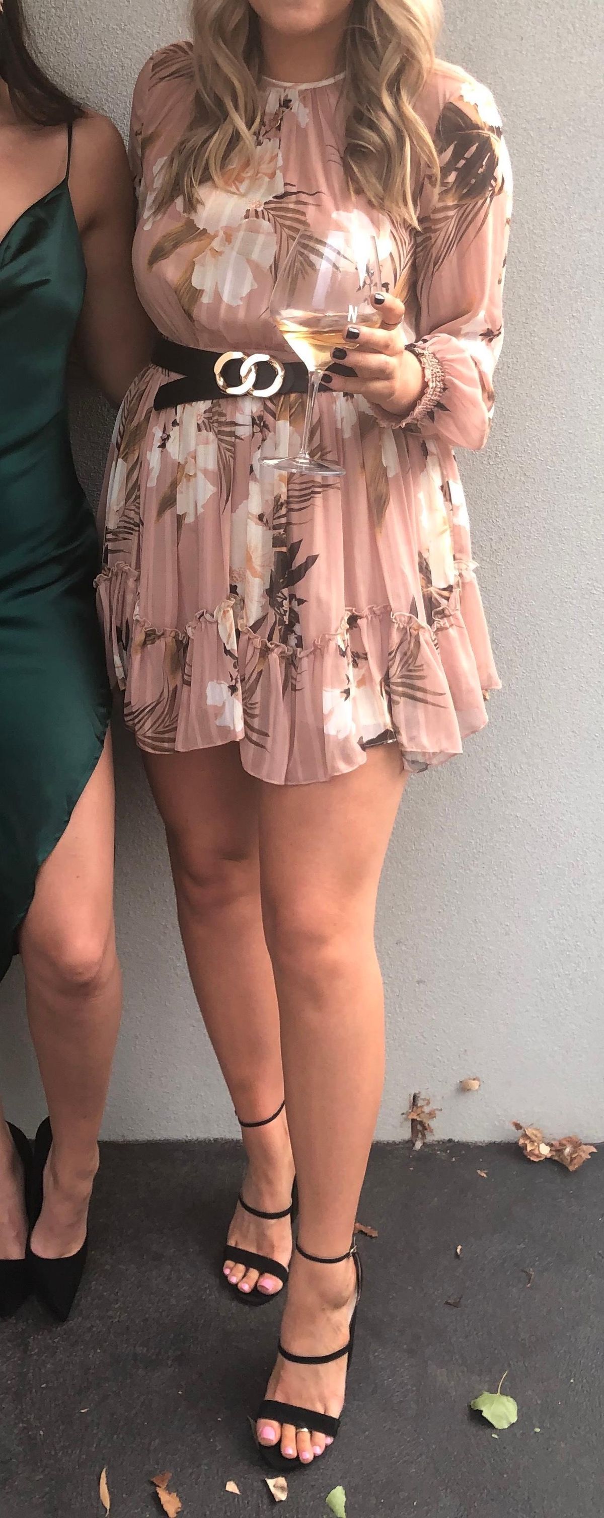 Sheike Soft tropical dress size 14 - Image 4