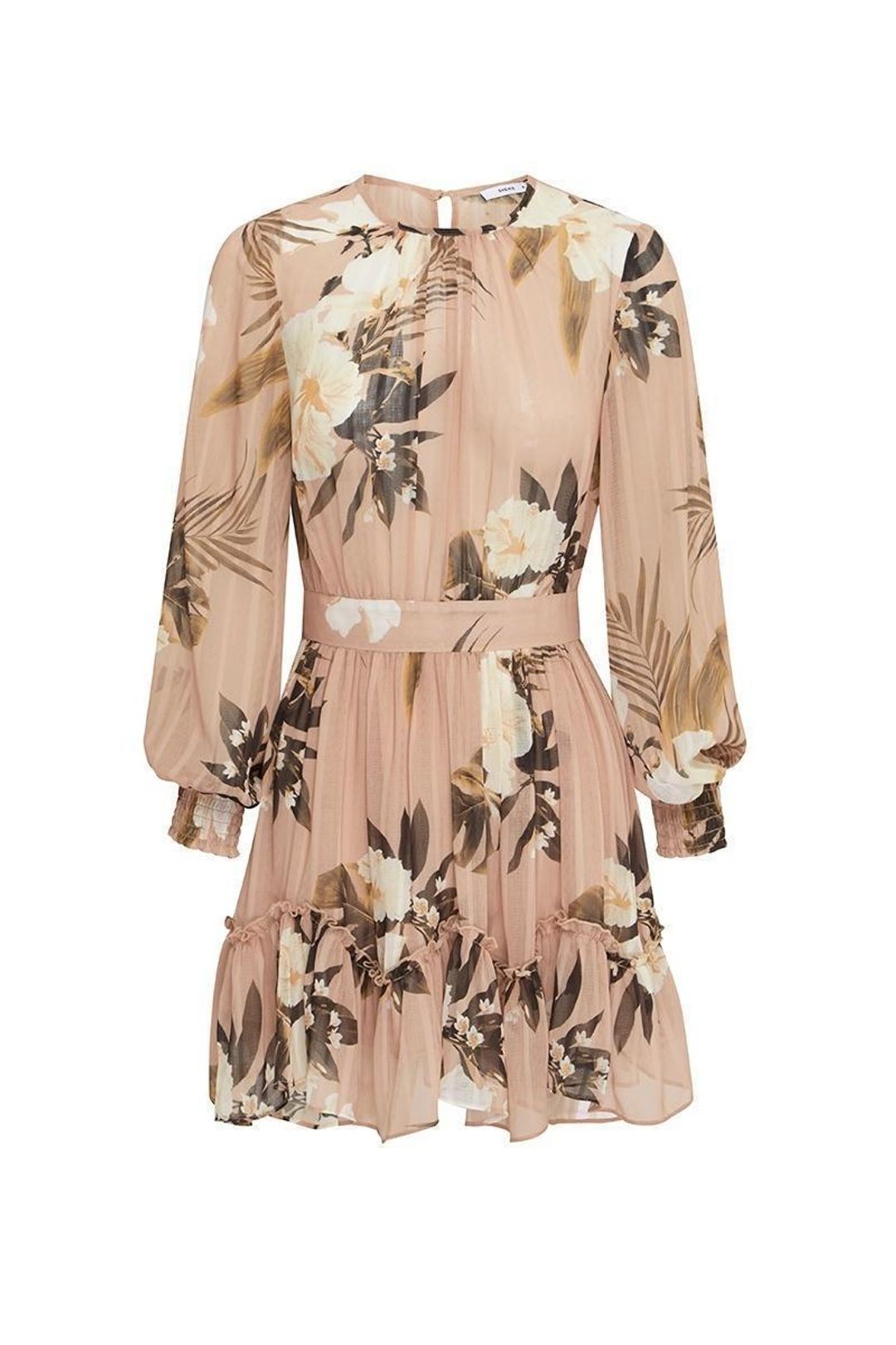 Sheike Soft tropical dress size 14 for rent on The Volte - main image