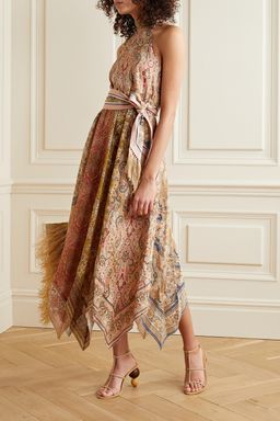 Zimmermann Freja Hanky Hem Long Dress Spliced Size 10 for rent on The Volte - image 2