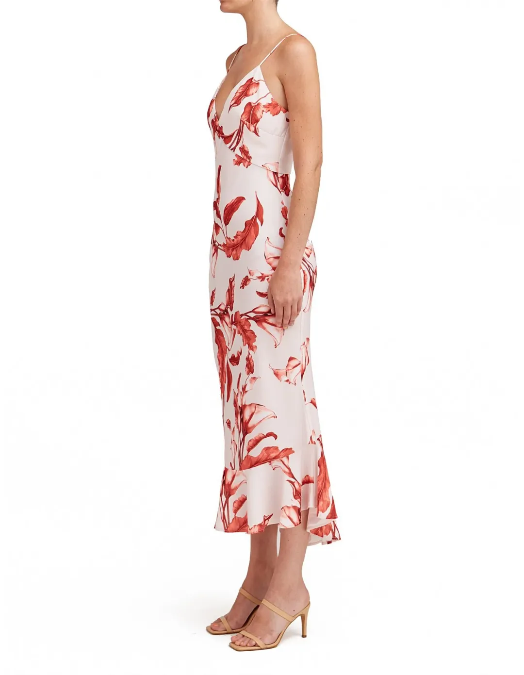 Keepsake the Label Pretty One Midi Dress Print Size 8 for rent on The Volte - main image