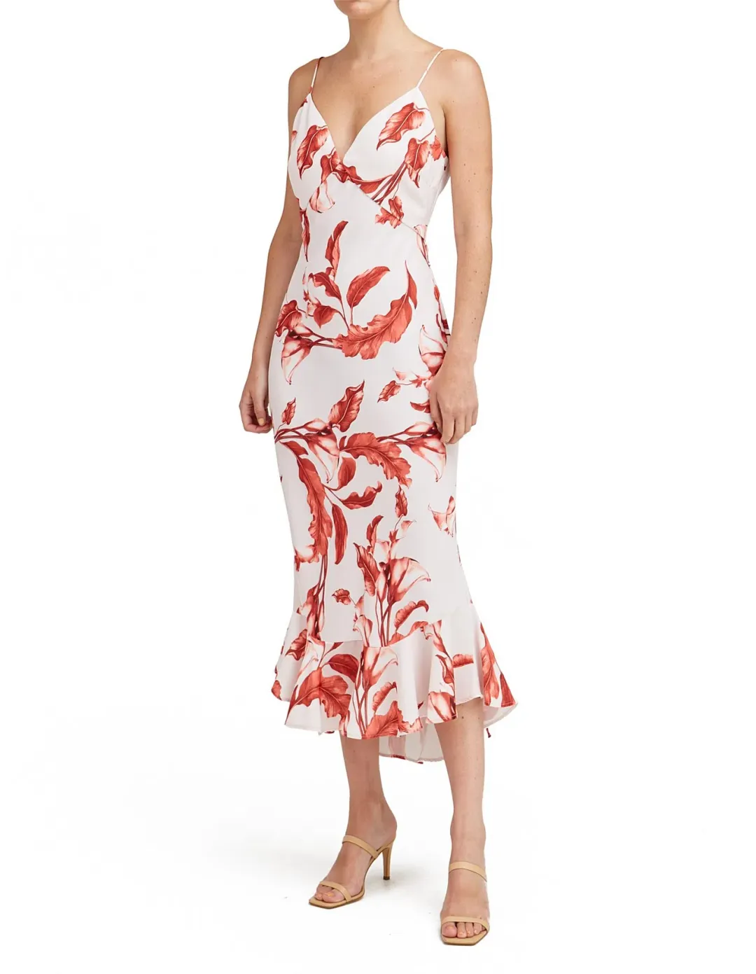 Keepsake the Label Pretty One Midi Dress Print Size 8 for rent on The Volte - main image