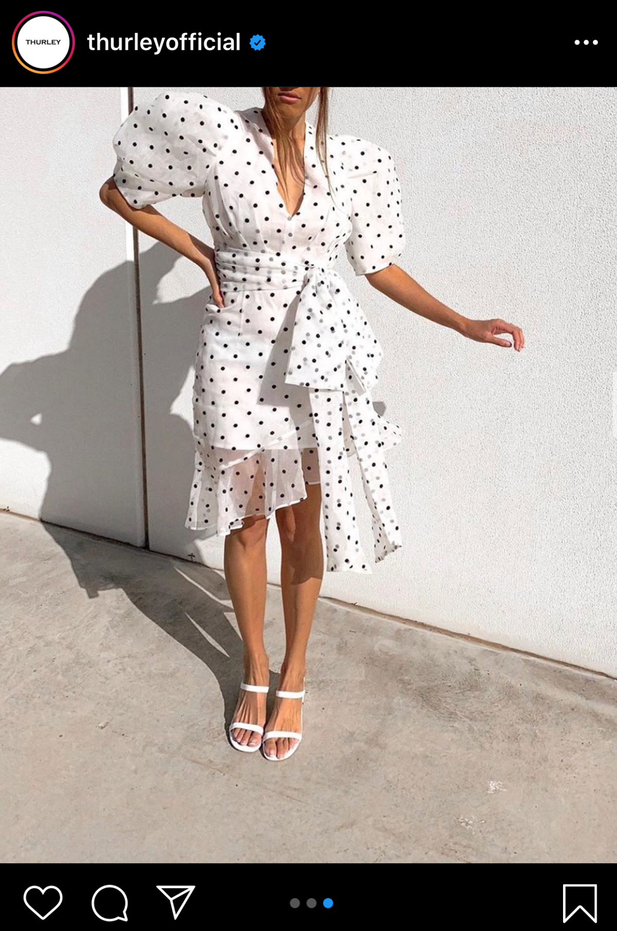 Thurley Glider Dress white size 10 - Image 2