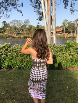 X by NBD Offred Midi Dress Sequin Size 8 for rent on The Volte - image 4