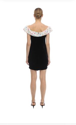 FLORENCE OFF-THE-SHOULDER VELVET DRESS for rent on The Volte - image 2