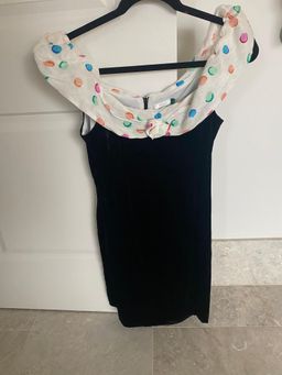 FLORENCE OFF-THE-SHOULDER VELVET DRESS for rent on The Volte - image 3