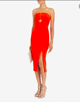 Nicholas Bonded Strapless Dress for rent on The Volte - image 1
