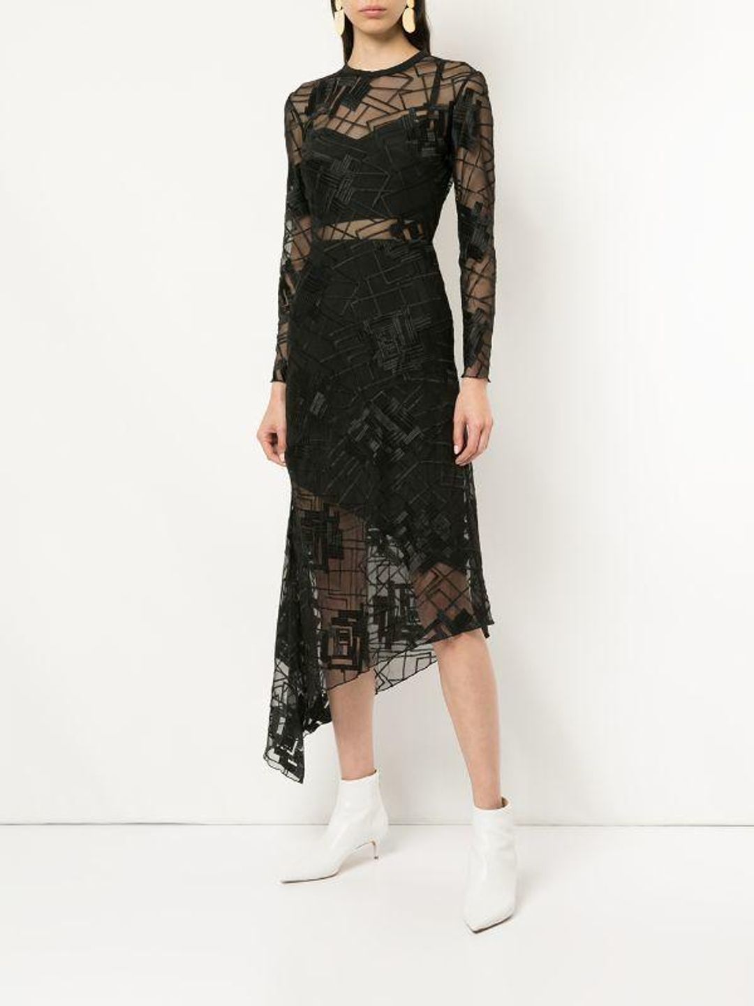 Manning Cartel Smoke & Mirrors Dress Black Size 08 for rent on The Volte - main image