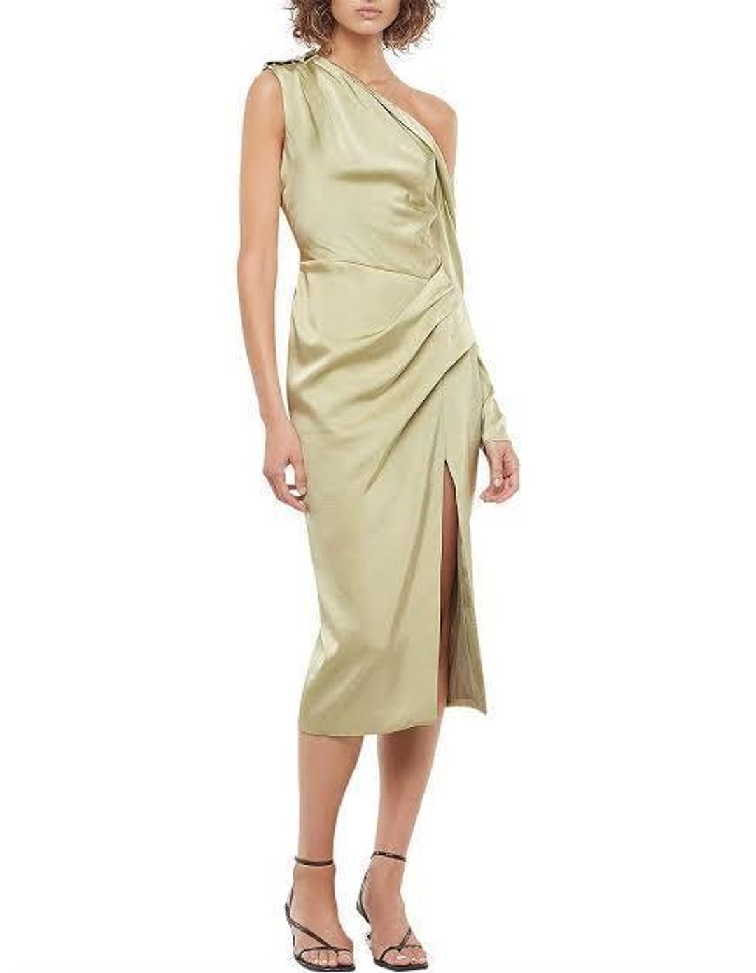 Manning Cartell Style Code Asymmetric Dress Green Size 8 for rent on The Volte - main image