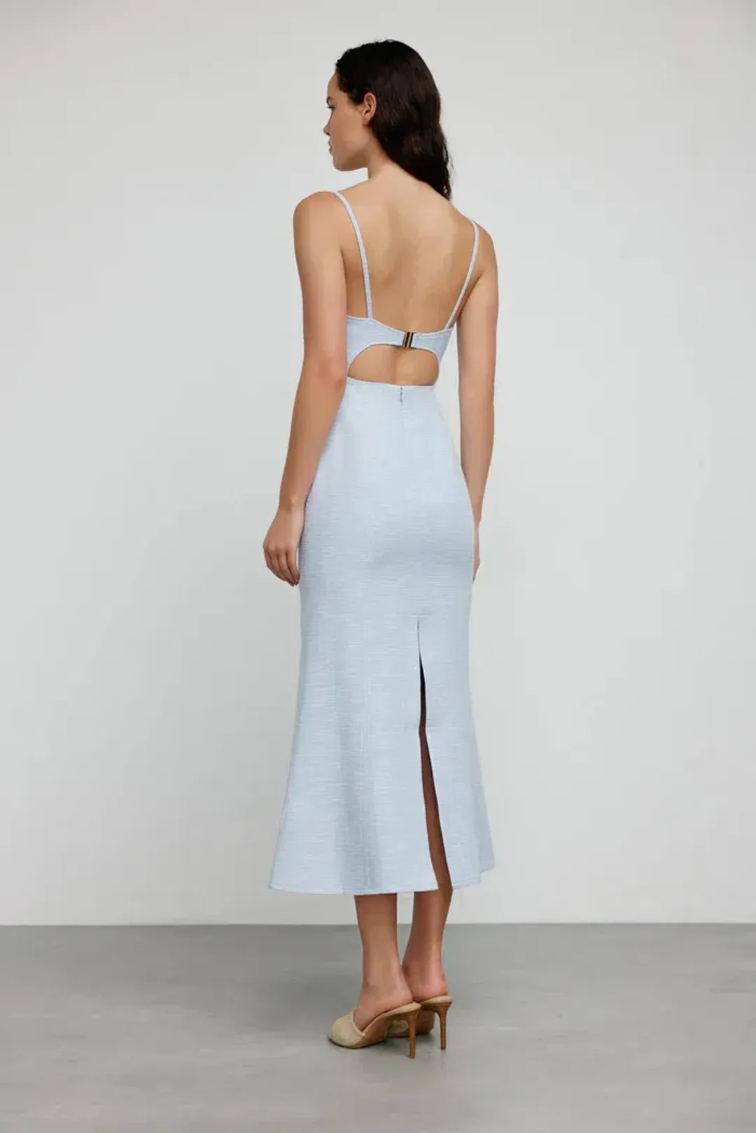 Significant Other Frankie Midi Dress in Cornflower Size 6 for rent on The Volte - main image