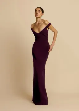 Arcina Ori Ellery Dress Plum Size 6 (XS) for rent on The Volte - image 2