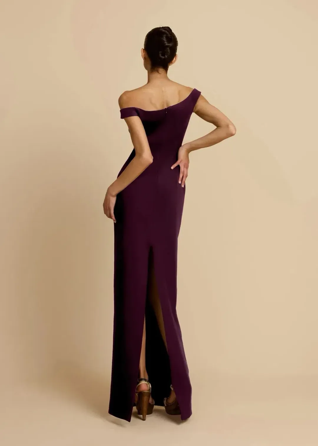 Arcina Ori Ellery Dress Plum Size 8 (S) for rent on The Volte - main image