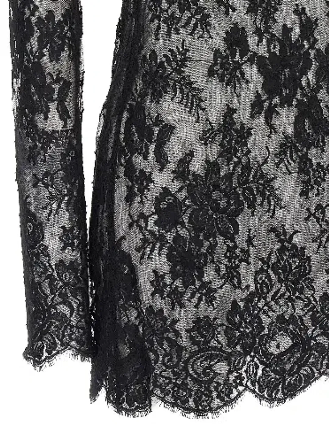 Michael Lo Sordo Solstice Lace Mini Dress for rent on The Volte - main image