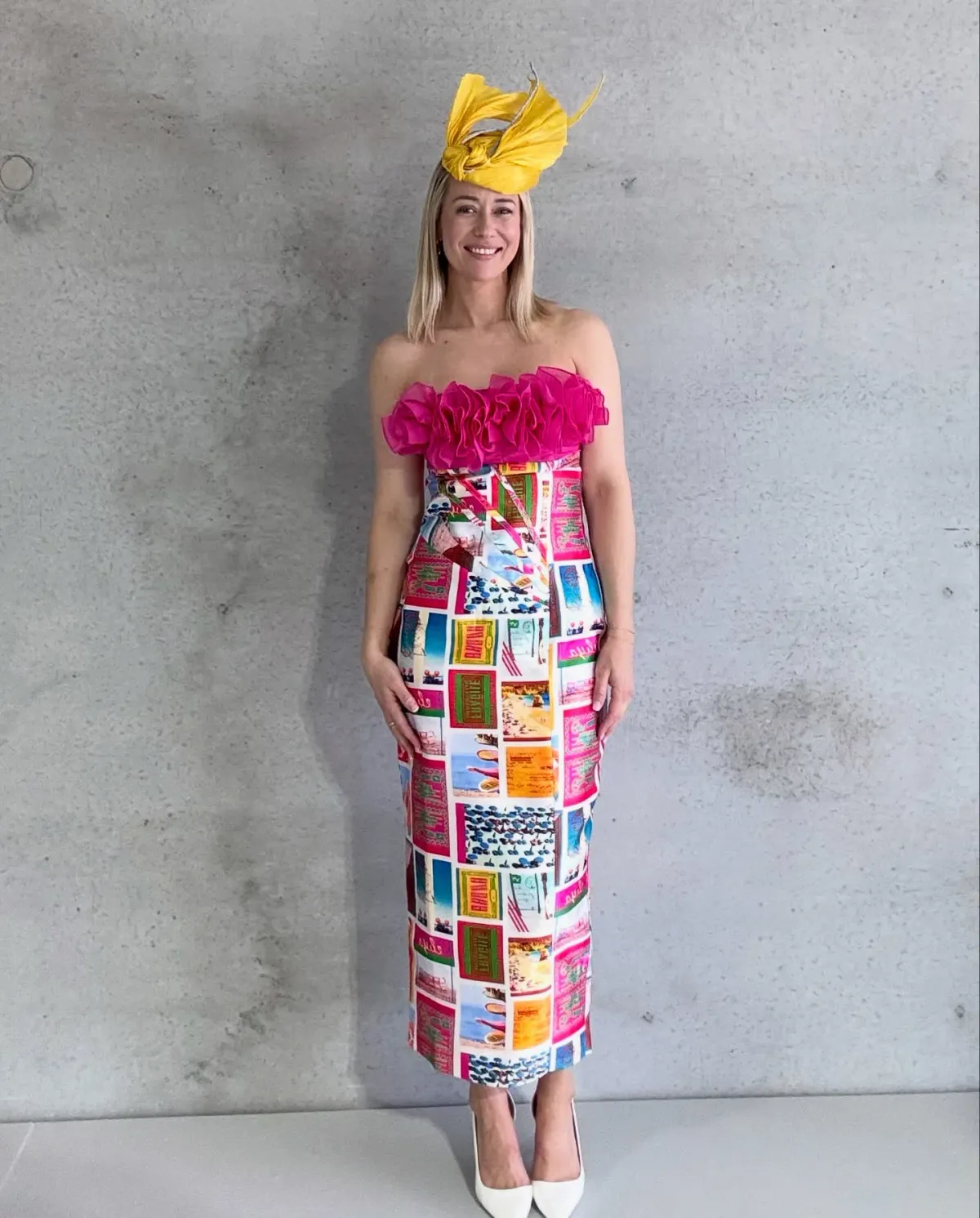 ELIYA THE LABEL POSITANO MIDI DRESS Ravalo Messina | SIZE XS AU 6 - Image 5