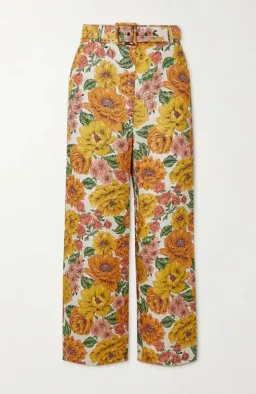 Zimmermann Poppy Floral Print Crop & Pants Set AU 10 / 1 for rent on The Volte - image 5