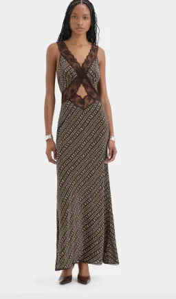 SIR. Astrid Cut Out Gown for rent on The Volte - image 2