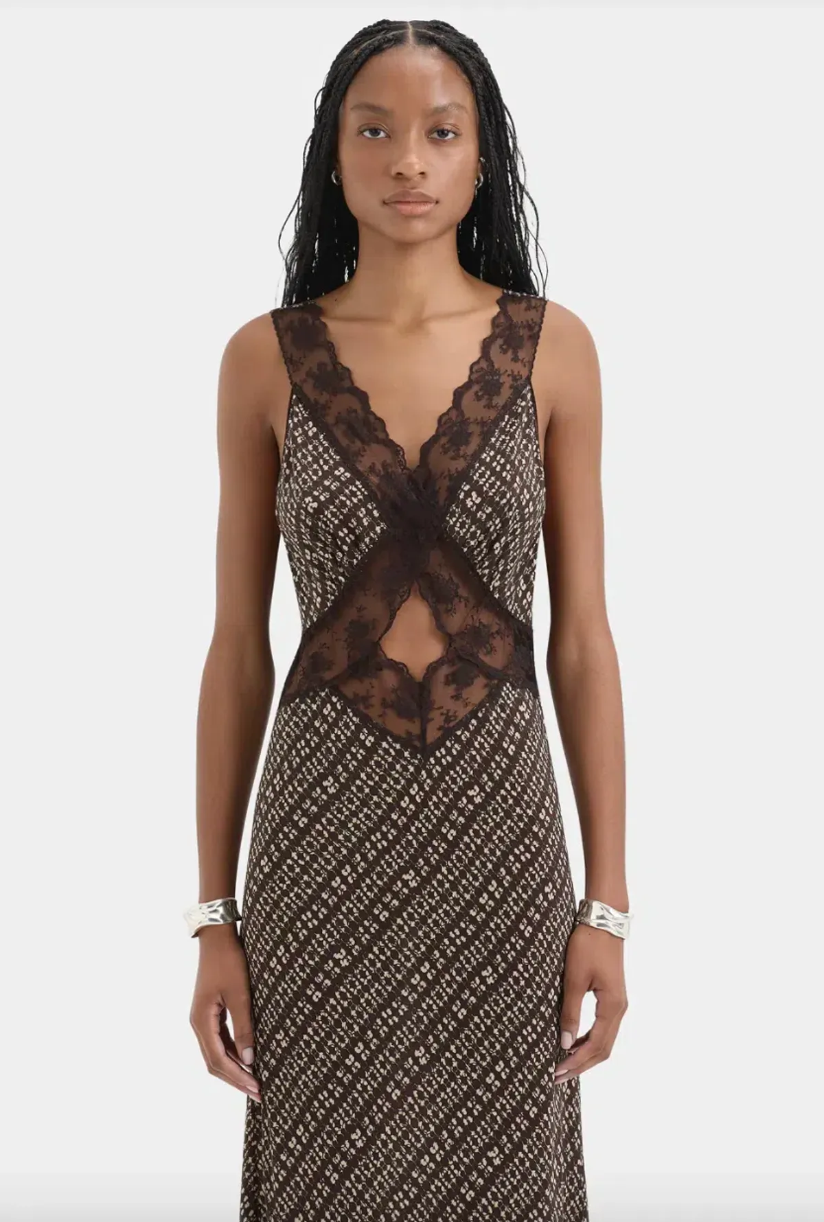 SIR. Astrid Cut Out Gown - Image 1
