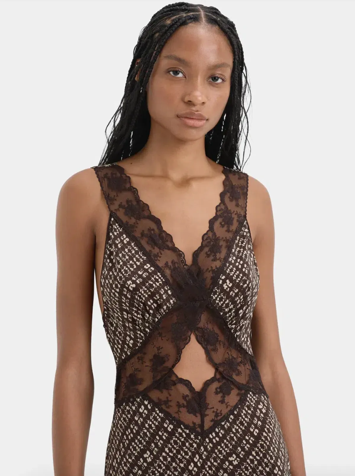 SIR. Astrid Cut Out Gown - Image 4