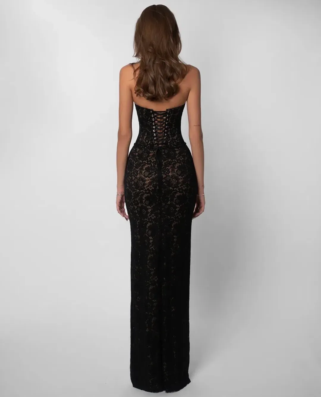 Fenity Monique Maxi Dress in Black Size XS for rent on The Volte - main image