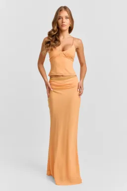 Sasha Therese Tangerine Set - Size Small/ 8 for rent on The Volte - image 1