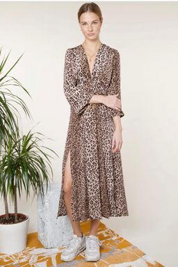 RIXO - Camellia Leopard Dress size 12 for rent on The Volte - image 1