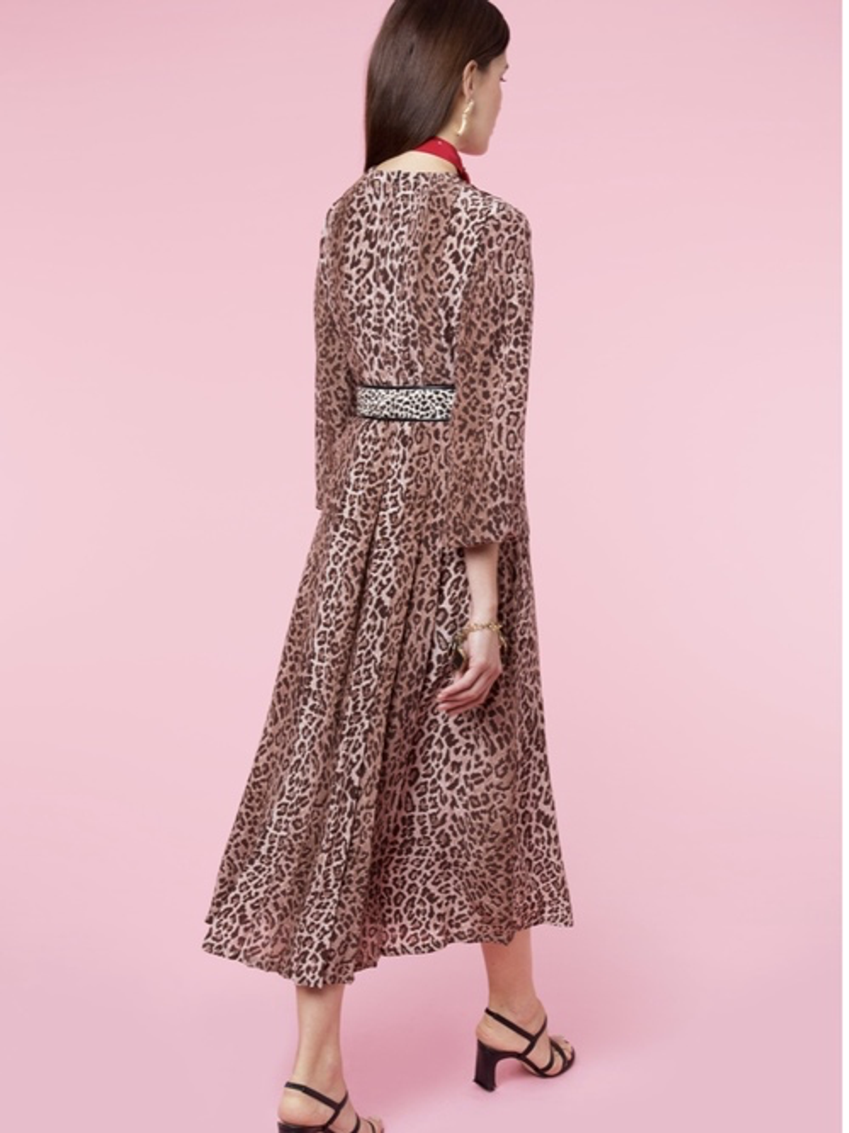 RIXO - Camellia Leopard Dress size 12 - Image 5