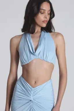 Bayse Chrysler Crop Top Blue Size 10 / M for rent on The Volte - image 2